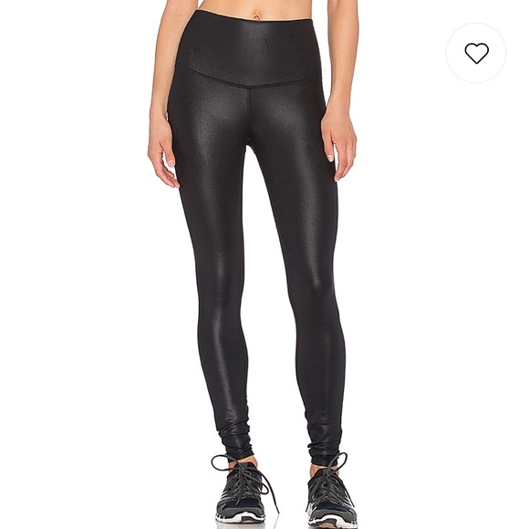 New Alo Yoga Airbrush Legging Glossy 